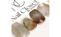 ネイルチップ　ショート【玉響】Mサイズ　Antellijan大宮ネイルサロンのハンドメイド　S5-M