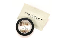 ネイルチップ　ショート【玉響】Mサイズ　Antellijan大宮ネイルサロンのハンドメイド　S5-M