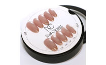 ネイルチップ　ミディアム【艶羽衣】XSサイズ　Antellijan大宮ネイルサロンのハンドメイド　M5-XS