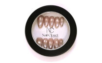 ネイルチップ　ミディアム【艶羽衣】XSサイズ　Antellijan大宮ネイルサロンのハンドメイド　M5-XS