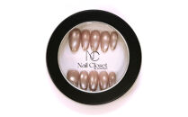 ネイルチップ　ミディアム【艶羽衣】Lサイズ　Antellijan大宮ネイルサロンのハンドメイド　M5-L