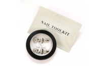 ネイルチップ　ミディアム【夜咲】Lサイズ　Antellijan大宮ネイルサロンのハンドメイド　M6-L