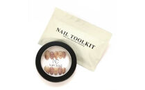 ネイルチップ　ミディアム【桜果】XSサイズ　Antellijan大宮ネイルサロンのハンドメイド　M7-XS