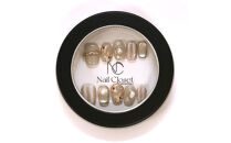 ネイルチップ　ミディアム【沙華】Mサイズ　Antellijan大宮ネイルサロンのハンドメイド　M8-M