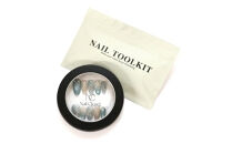 ネイルチップ　ロング【朝露の庭】Lサイズ　Antellijan大宮ネイルサロンのハンドメイド　L3-L