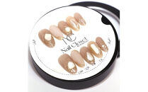 ネイルチップ　ロング【月砂】XSサイズ　Antellijan大宮ネイルサロンのハンドメイド　L4-XS