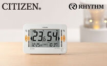シチズン&nbsp;高精度デジタル温湿度計&nbsp;8RZ232-003&nbsp;ホワイト　【11100-1766】