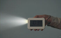 リズム&nbsp;LANTERNCLOCK&nbsp;ライトグレー　【11100-1819】