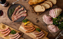 【大宮ソーセージ】ハム・ベーコンセット（ホワイトハム・パストラミ・香味ベーコン）　各110g×1