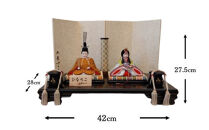 ひな人形　親王飾　皇（こう）　