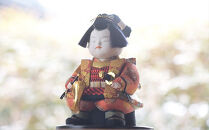 五月人形【初陣】兜付き&nbsp;橙