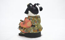 五月人形【初陣】兜付き&nbsp;橙