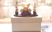 五月人形【兜飾り】桐箱付き