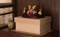 五月人形【兜飾り】桐箱付き