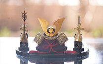 五月人形【兜飾り】桐箱付き