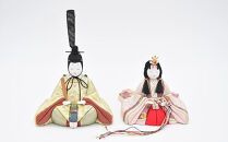 雛人形【平安雛】小判台飾り１