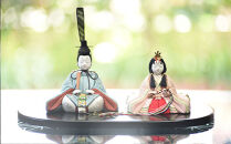 雛人形【平安雛】小判台飾り３