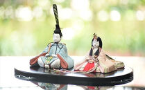 雛人形【平安雛】小判台飾り３