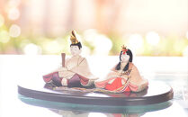 雛人形【春霞雛】小判台飾り