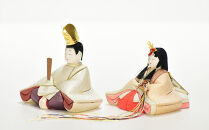 雛人形【春霞雛】小判台飾り