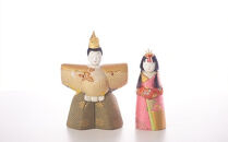 雛人形&nbsp;立雛【春峰雛】丸台飾り