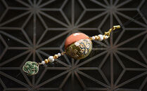 木目込みストラップ　水引　