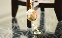 木目込みストラップ　水引　