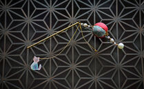 木目込み簪　猫　