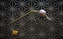 木目込み簪　蝶　