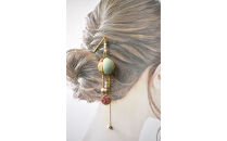 木目込み簪　水引　