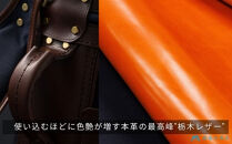 【藤巻百貨店×小山ゴルフバック製作所】キャディバッグ&nbsp;CB-02-T&nbsp;＜コーデュラナイロン×栃木レザー＞　【11100-0977】