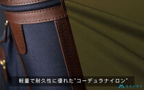 【藤巻百貨店×小山ゴルフバック製作所】キャディバッグ&nbsp;CB-02-T&nbsp;＜コーデュラナイロン×栃木レザー＞　【11100-0977】