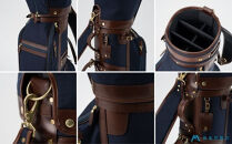 【藤巻百貨店×小山ゴルフバック製作所】キャディバッグ&nbsp;CB-02-T&nbsp;＜コーデュラナイロン×栃木レザー＞　【11100-0977】