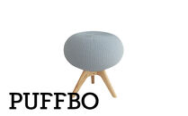PUFFBO（パフボ）Sサイズ＜座面：アイスグレー×脚：ナチュラル＞　