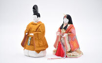 江戸木目込人形　雛人形【陽光雛】小判台飾り　