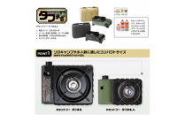 イワタニ　カセットフー　タフまるジュニア　オリーブ　CB-ODX-JR-OL