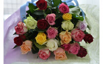 バラの花束（60cm・おまかせMIX22本）