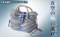 夜空の雲の流れ　