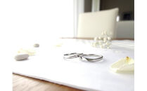 ジュエリームナカタ　（プラチナ）マリッジリング　シントゥーラ　ダイヤあり