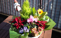 季節のお花が楽しめる！旬のお花盛り合わせ　