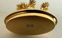 純金製　松の盆栽（約30g）　