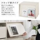 【完成品でお届け】[&nbsp;幅60cm&nbsp;]&nbsp;キューブボックス型テレビ台〔フラップ扉タイプ〕（ウォールナット）キューブボックス&nbsp;扉付き&nbsp;テレビ台&nbsp;ロータイプ&nbsp;カラーボックス&nbsp;収納&nbsp;シェルフ&nbsp;ローボード&nbsp;LKANET300247-0-WAL