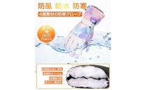 Arecomスキーグローブ　S　ブラック　