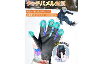 Arecomスキーグローブ　S　ホワイト　