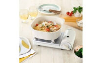 イワタニ&nbsp;カセットフー&nbsp;カセットフー&nbsp;ミニ&nbsp;CB-JRC-MN-W&nbsp;ホワイト　【11100-1709】