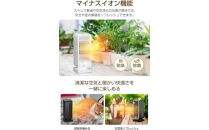 セラミックヒーター　ブラック　