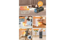 セラミックヒーター　ブラック　