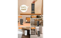 セラミックヒーター　ブラック　