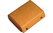 メンズ二つ折り財布&nbsp;柑子色　