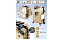 NEWTRIP0201p　スーツケース　オートミールグレー　Lサイズ　